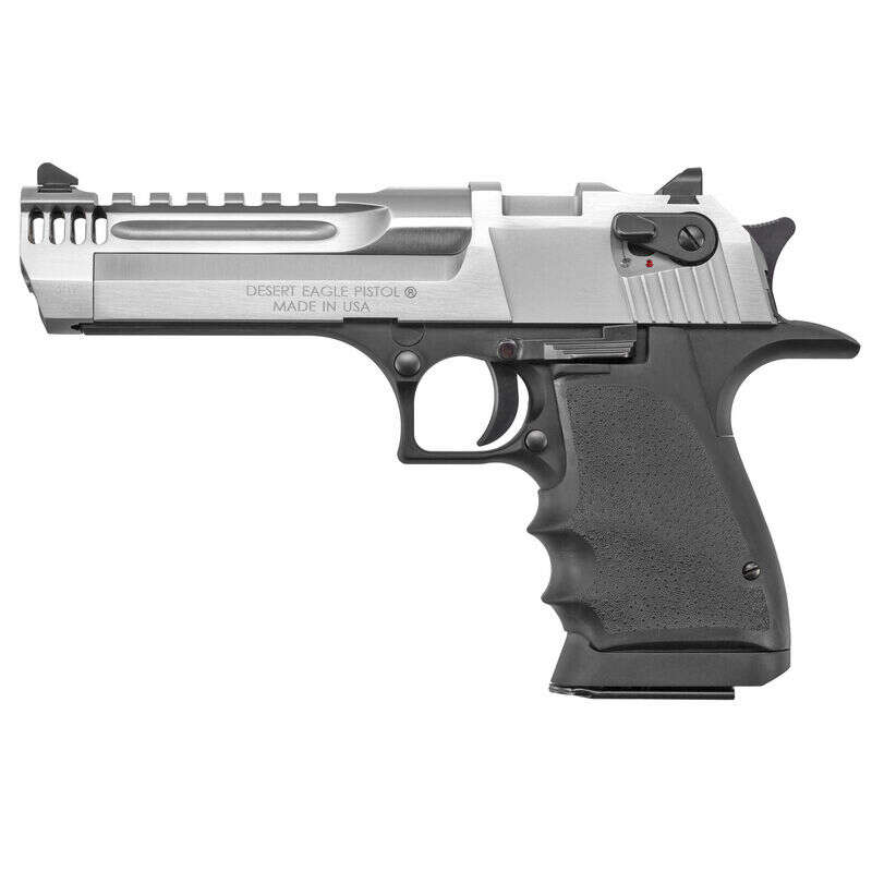 Handguns Magnum Research 5" 357Magnum|38Special MAG DE357L5BC    DE EAGLE 357 LWT   5 9R   BLK/CHR • Model: 5"